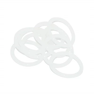 Klar silikon O-ring